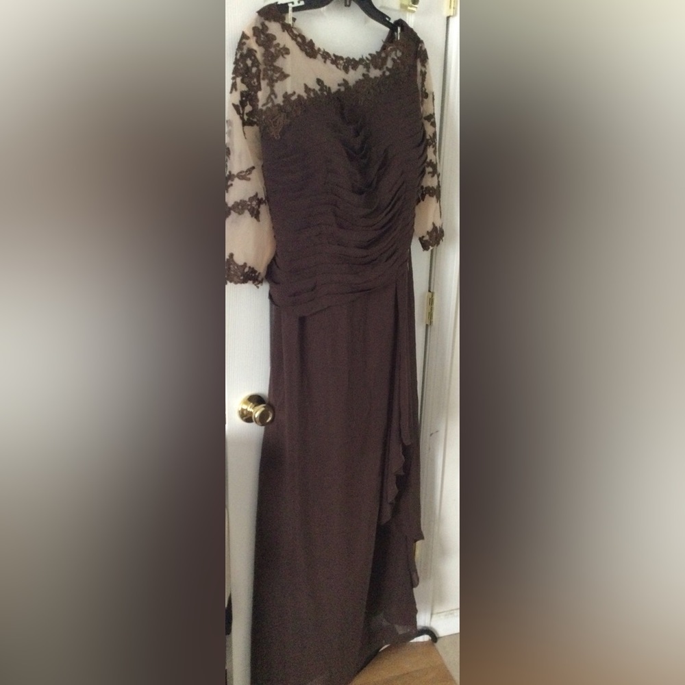 New.Never worn. Custom gown. Wedding guest or Mother of Bride dress.